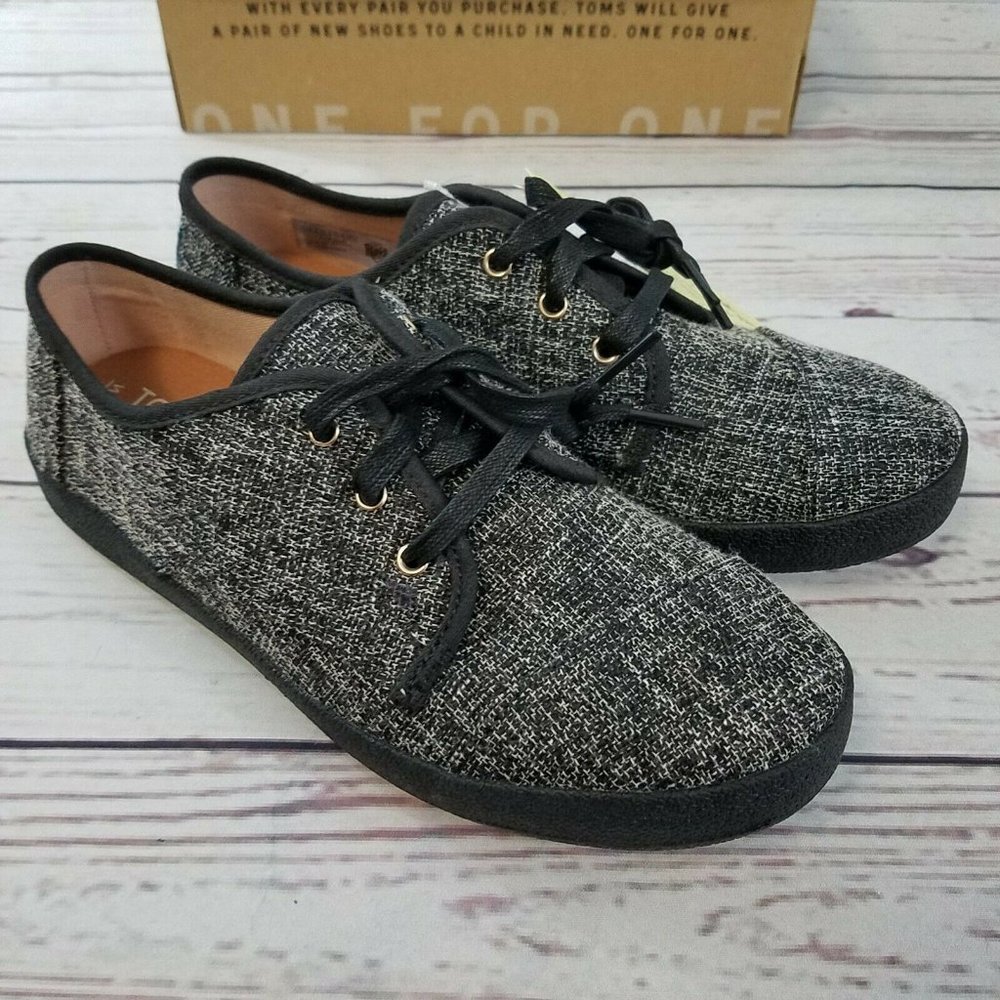 TOMS Paseo Womens Woven Sneakers sz 6